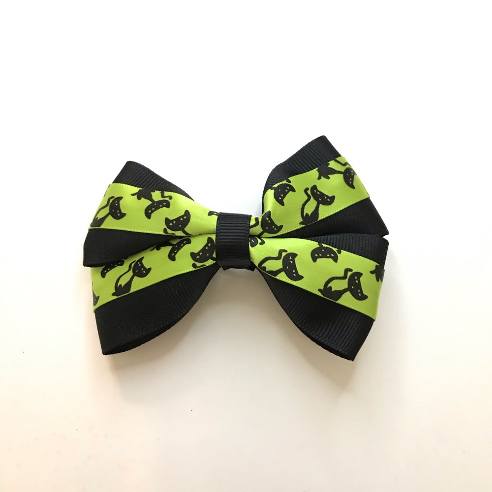 “Spooky Szn” Handmade Hair Bow
